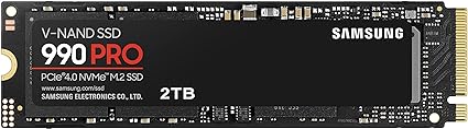 SAMSUNG 990 PRO SSD NVMe M.2 PCIe Gen4 MZ-V9P2T0B/AM